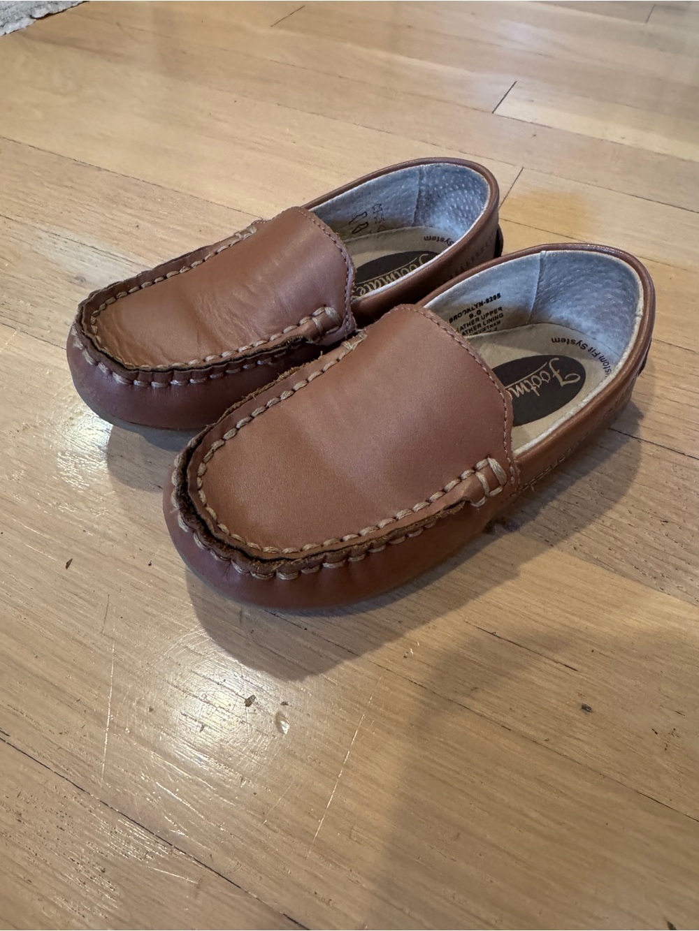 Footmates Brown Leather Loafers